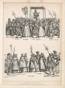 Procesión del Papa de English School