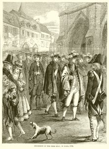 Procesión del Tercer Estado, en París, 1789 de English School