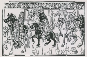 Procesión a caballo de English School