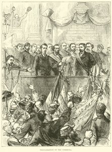 Proclamación de la Comuna, marzo 1871