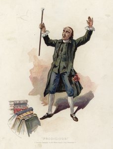 ¡Prodigioso!, Dominic Sampson en Guy Mannering de Sir Walter Scott de English School
