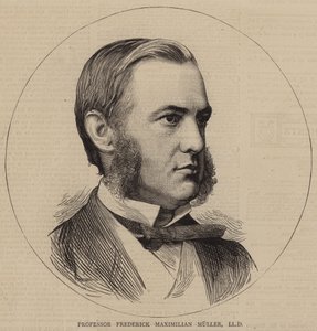 Profesor Frederick Maximilian Muller, LLD (grabado)