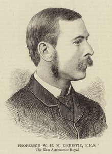Profesor W H M Christie, FRS