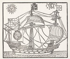 Prognosticación eterna, por L. & T. Digges, impreso por T. Marshe, Londres, 1576