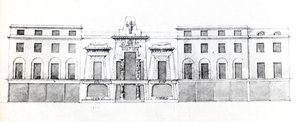 Propuesta para el Salón Egipcio, Picadilly, 1810