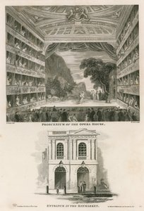 Proscenio de la Casa de Ópera Italiana (Teatro de Su Majestad)