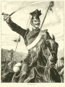 Uhlan prusiano, julio 1870 de English School