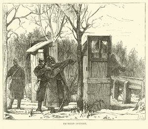 Puesto avanzado prusiano, septiembre 1870 de English School