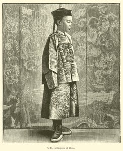 Pu-Yi, ex-emperador de China de English School