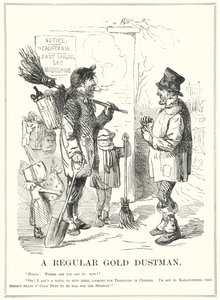 Caricatura de Punch: Un Verdadero Basurero de Oro de English School