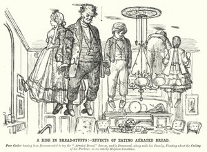 Caricatura de Punch: ¡Un Aumento en los Productos de Pan! - Efectos de Comer Pan Aireado