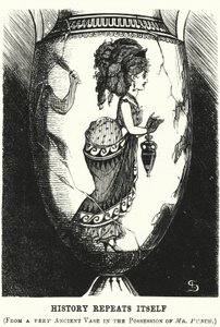 Caricatura de Punch: La Historia se Repite de English School