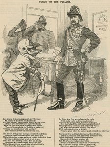 Punch a los Policías