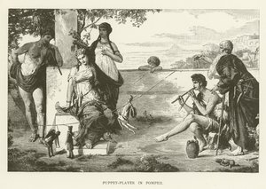 Titiretero en Pompeya