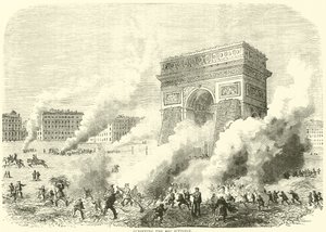 Purificando el Arco de la Estrella, marzo 1871 de English School