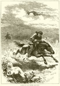 Persecución de Paul Revere, el explorador de English School