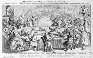 Charlatanería Desenmascarada, o Empirismo Mostrado: Dedicado al Doctor Chiron, maestro de equitación de Aquiles, y Esculapio, médico extraordinario de los Muertos, 1748 de English School