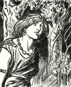 Reina Boadicea (litografía) de English School