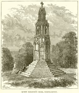Cruz de la Reina Leonor, Northampton