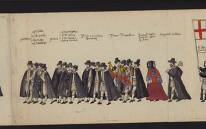Procesión Fúnebre de la Reina Isabel I de English School