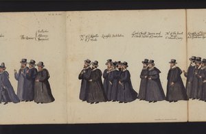 Procesión Fúnebre de la Reina Isabel I de English School