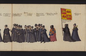 Procesión Fúnebre de la Reina Isabel I de English School
