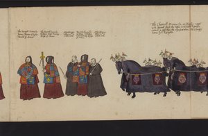 Procesión Fúnebre de la Reina Isabel I de English School