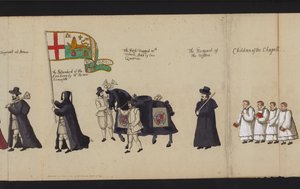 Procesión Fúnebre de la Reina Isabel I de English School