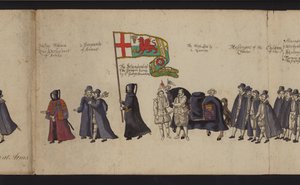 Procesión Fúnebre de la Reina Isabel I de English School