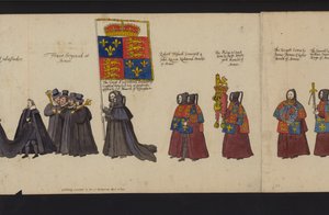 Procesión Fúnebre de la Reina Isabel I de English School