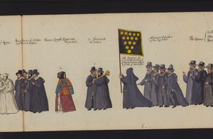 Procesión Fúnebre de la Reina Isabel I de English School