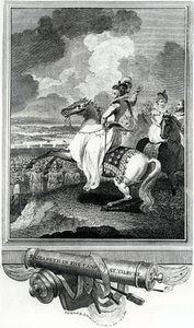 La Reina Isabel en el Campamento de Tilbury, 1811