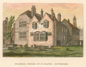 Escuela de Gramática Libre de la Reina Isabel, St Saviours, Southwark