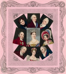 La Reina Victoria y su familia de English School