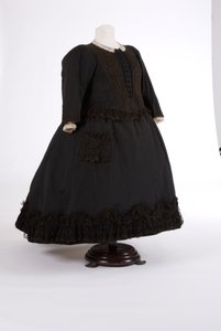 Vestido de la Reina Victoria, 1890s de English School