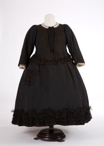 Vestido de la Reina Victoria, 1890s de English School