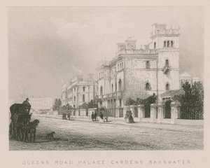 Queens Road Palace Gardens, Bayswater, Londres de English School