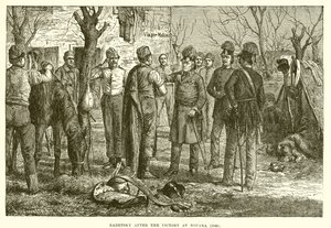 Radetsky después de la victoria en Novara (1849)