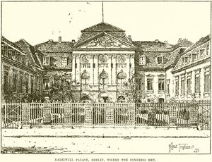 Palacio Radziwill, Berlín, donde se reunió el Congreso de English School