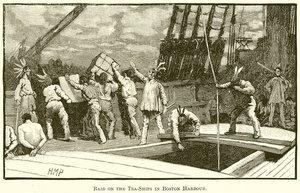 Incursión en los barcos de té en el puerto de Boston