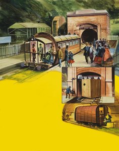 Escena ferroviaria de English School