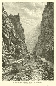 Ferrocarril en las Montañas Rocosas, Canadá de English School