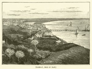 Ramsay, Isla de Man (grabado)