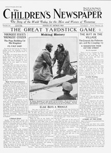 Ramsay MacDonald, el primer hombre en volar como Primer Ministro, portada de 
