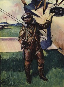 Listo para un vuelo a gran altitud de English School