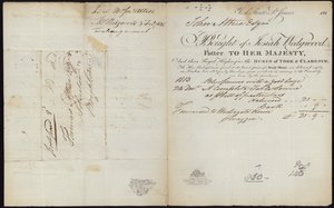 Recibo emitido por Josiah Wedgwood de English School