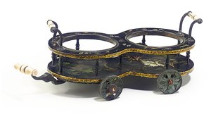 Posavasos de vino Regency por William Leeson & Sons, c.1820 de English School
