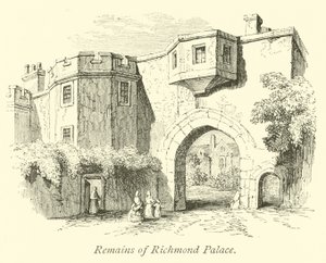 Restos del Palacio de Richmond de English School