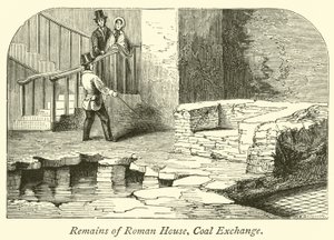 Restos de Casa Romana, Intercambio de Carbón de English School