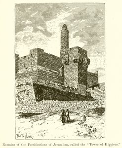 Restos de la Fortificación de Jerusalén, llamada la Torre de Hipico de English School